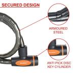 Electric Bike Cable Lock - Master Lock 8228EURDPROSM