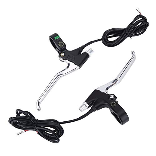 Universal E-Bike Brake Lever Replacement (Black + Silver)