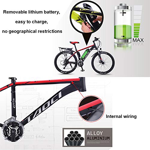Hyuhome Adults Electric Bikes - 250W Ebikes - 26" All Terrain