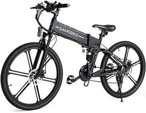 SAMEBIKE Folding Electric Mountain Bike LO26-II 48V