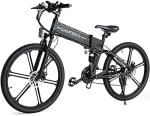 SAMEBIKE Folding Electric Mountain Bike LO26-II 48V