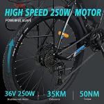 SOODOO 26" Electric Bikes: 2601 Ebikes, Powerful Motor, Removable Battery