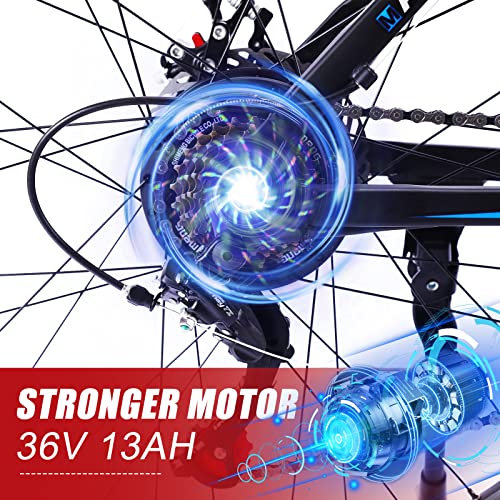 26" Hyuhome Electric Bikes for All Terrain