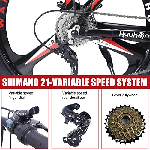 26" Hyuhome Electric Bikes for All Terrain