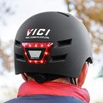 Electric Bike Helmet with Integrated Lights
