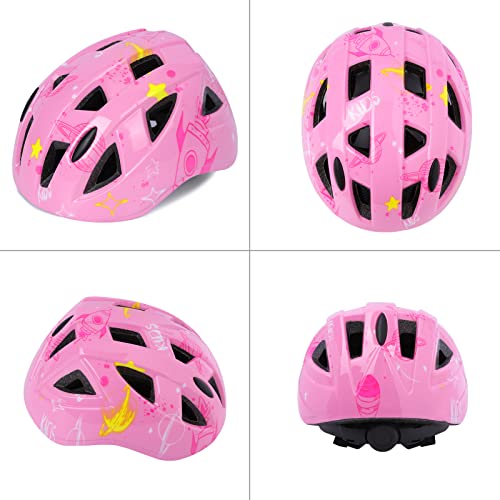 Lightweight Adjustable Kids Bike Helmet by KUYOU