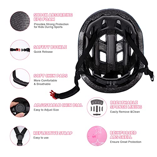 Lightweight Adjustable Kids Bike Helmet by KUYOU