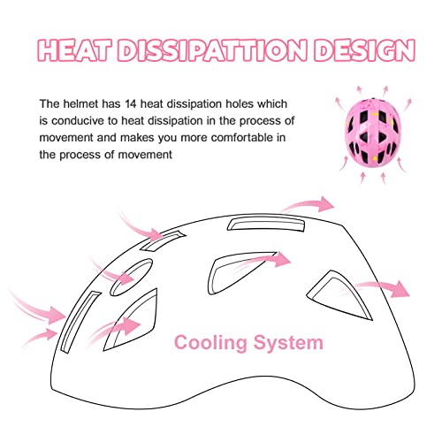 Lightweight Adjustable Kids Bike Helmet by KUYOU
