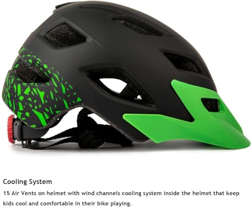 Adjustable Kids Electric Bike Helmet