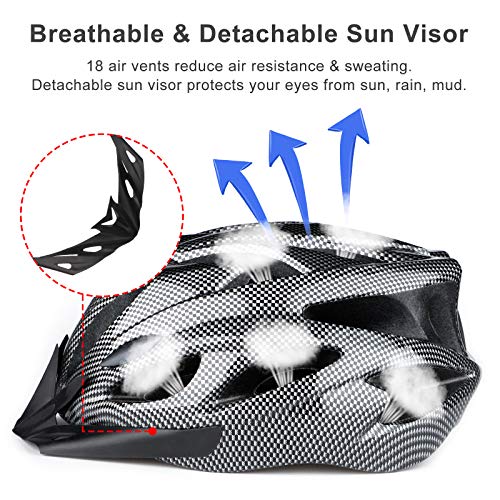 Lightweight Adjustable Cycle Helmet for Adults