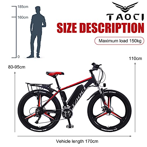 TAOCI 26" Men's Electric Mountain Bike