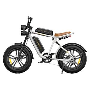 ENGWE M20 Electric Bike - 20" Fat Tire, Dual Battery, 7-Speed