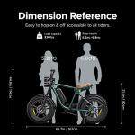 ENGWE M20 Electric Bike - 20" Fat Tire, Dual Battery, 7-Speed