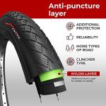 Electric Bike Nylon-Protected Tires