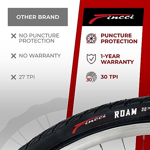 Electric Bike Tyres with Antipuncture Protection - Pair