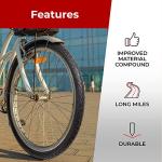 Electric Bike Tyres with Antipuncture Protection - Pair