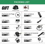 28" Electric Bike Conversion Kit with LCD Display