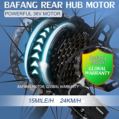 Hyuhome 27.5" Electric City Bike E-MTB, 36V 12.5Ah