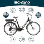 E-Moon 26" Electric Bike: City Bicycle for Adults