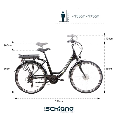 E-Moon 26" Electric Bike: City Bicycle for Adults