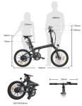 ADO Air 20 Folding E-Bike with Carbon Belt