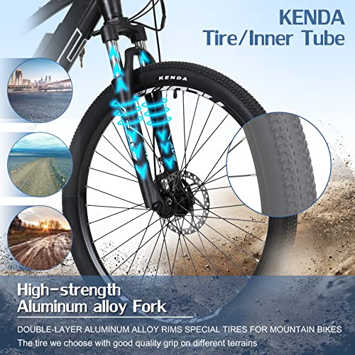 Hyuhome 27.5" Electric City Bike E-MTB, 36V 12.5Ah