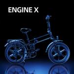 ENGWE 250W Folding E-Bike, Off-Road, 20"×4.0", 7-Speed, 48V 13Ah