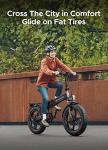 ENGWE Folding Electric Bike, All Terrain Fat Tires, 7-Speed