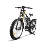 Cyrusher 48V/17AH All-Terrain E-bike - 26" Fat Tire