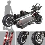 Offroad Electric Scooter with Dual Motor and Lithium Battery