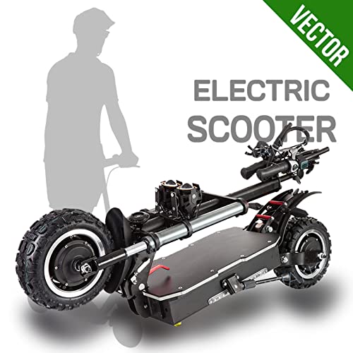 CAMTOP Electric Off Road Scooter Dual Motor Suspension