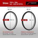 Electric bike tyres with antipuncture protection (set of 2)