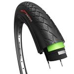 Electric bike tire with antipuncture protection