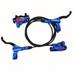Blue Hydraulic Disc Brake Set for MTB