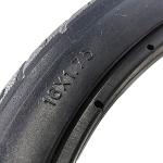 16 inch solid rubber electric bike tires