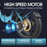 DYU Folding Electric Bike 20" Fat Tire