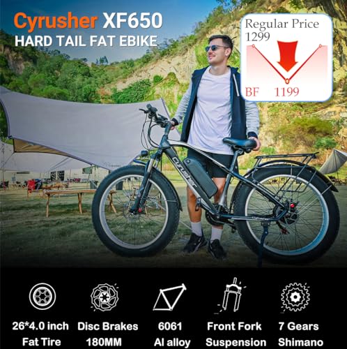 Cyrusher XF650 Electric Mountain Bike 250W 48V