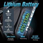 K800 Electric Bicycle with Dual Motors, 23Ah Battery