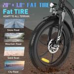 20" Folding E-bike: COLORWAY City EBike 36V 15Ah