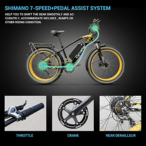 Cyrusher XF650 Electric Mountain Bike 250W 48V