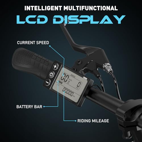 20" Folding E-bike: COLORWAY City EBike 36V 15Ah
