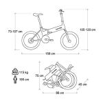 Folding Electric Bike Mod. Traveller 2.0