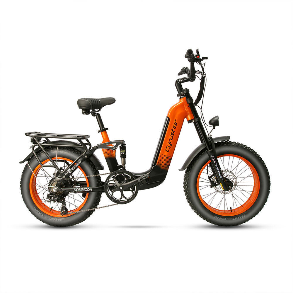 20" Fat Tire Electric Bike 48V/14AH Full Suspension