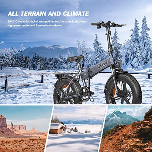 Fafrees 20" Fat Tire Folding Ebike - 2022 Upgrade