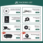 Electric bike conversion kit,Ebike conversion kit Rear wheel,48V 1000W/1500W Brushless Gear Hub Motor, E-bike Motor Wheel With Display, 16"/20"/24"/26"/27.5"/28"/29"/700C Wheel,1500W-20in