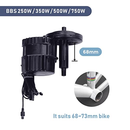DERUIZ Bafang Motor Ebike Conversion Kit with Battery