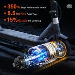 AOVOPRO Electric Scooter - 350W Motor, 30km Range, 25km/h
