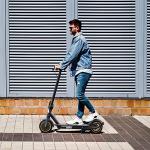 AOVOPRO Electric Scooter - 350W Motor, 30km Range, 25km/h