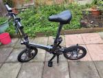 Fast 16" Folding E-bike, Light 15kg, 50km Battery