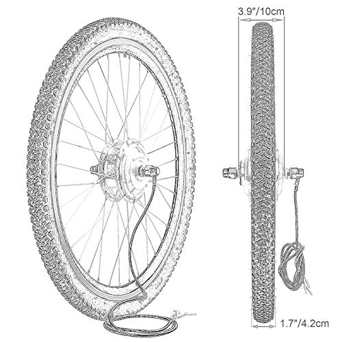 Viribus 48V 1000W 26" Electric Bike Wheel Conversion